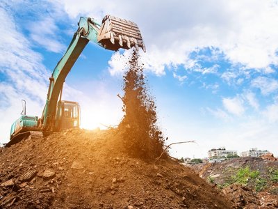 John Trombley Construction excavation work