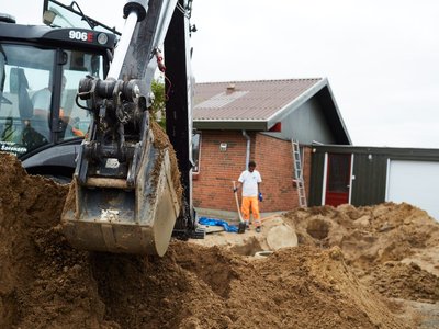 John Trombley Construction excavation work